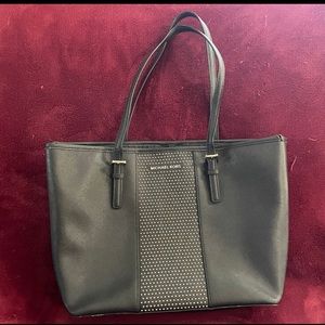 Authentic Michael Kors Microstud Center Stripe Purse